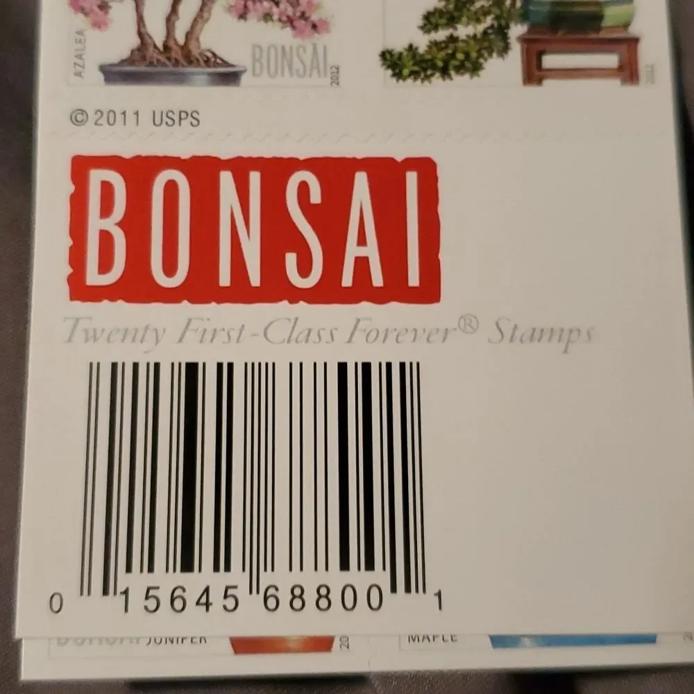 100 Bonsai Trees‎ 2012 Forever Postage Stamps US Postal USPS Wedding Invitations